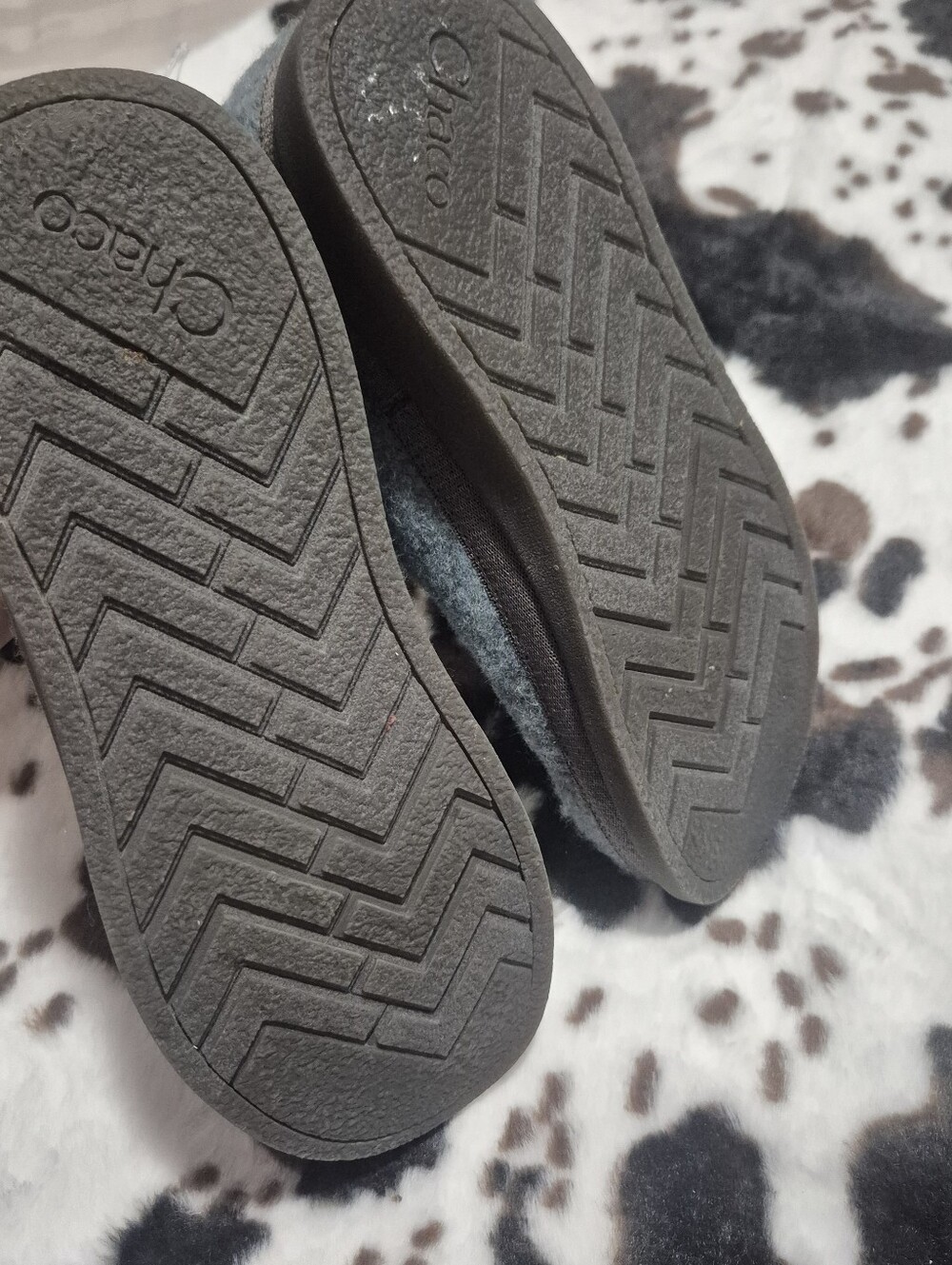 Chaco Gray Wool Chelsea Boot - Comfort Slip-On Bootie :9 - Picture 7 of 13
